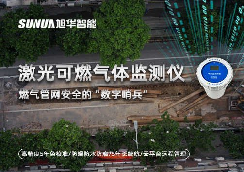 燃气管网安全的“数字哨兵”：激光可燃气体监测仪